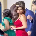 Suhana Khan Arrives At The Archies Premiere In A Scintillating Red Gown