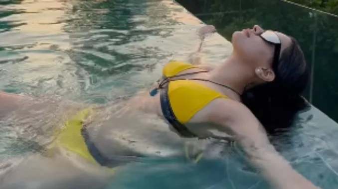 Sizzling Avneet Kaur Turns Up the Heat in Yellow Bikini – Watch Now