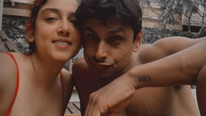 Honeymoon Bliss: Ira Khan in Red Bikini with Hubby