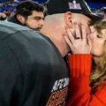 Taylor Swift's Victory Kiss with Travis Kelce Goes Viral as Chiefs Head to Super Bowl