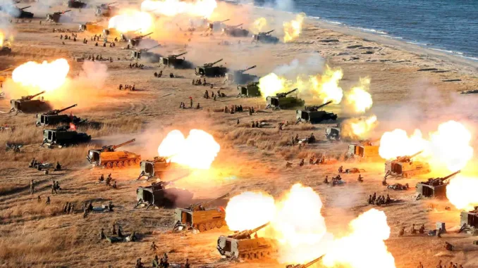South Korea evacuates border island amid North Korean shelling