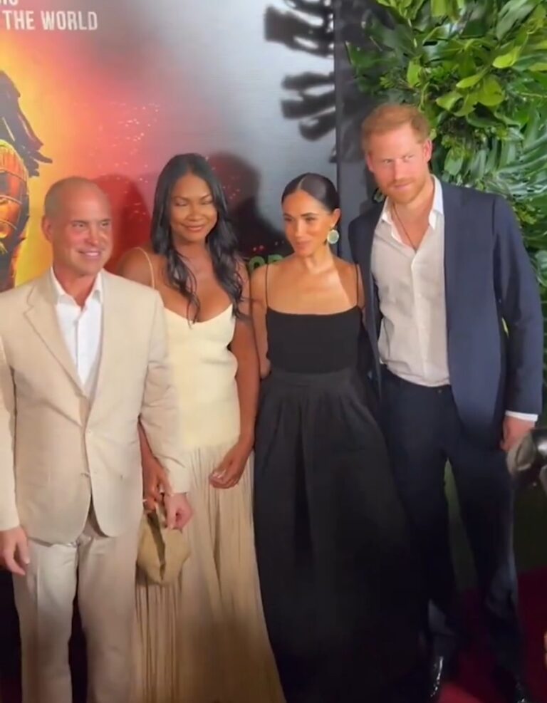 Watch: Harry and Meghan Walk The Red Carpet at Bob Marley Biopic ...