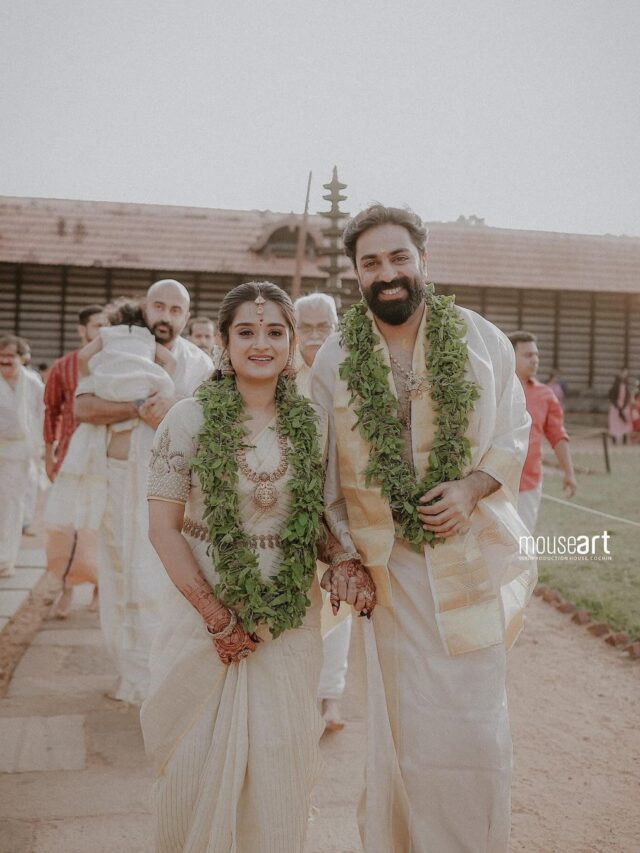 Gopika Anil and Govind Padmasoorya Wedding Photosl: A Celestial Union