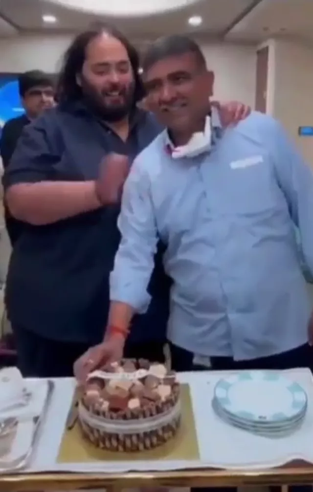 How Anant Ambani made his employee cry happy tears on his birthday with a special cake