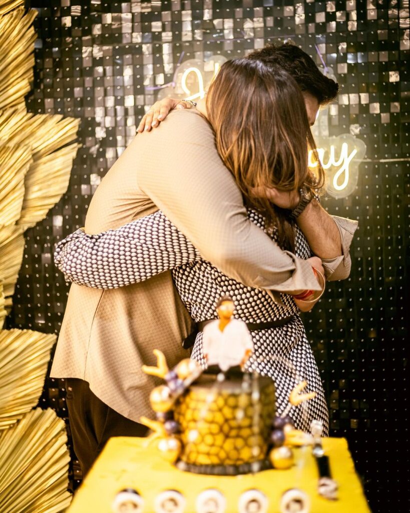 Anjali Arora surprises Boyfriend on his Birthday