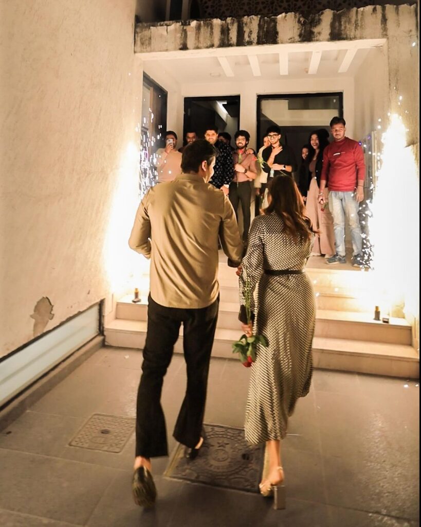 Anjali Arora surprises Boyfriend on his Birthday