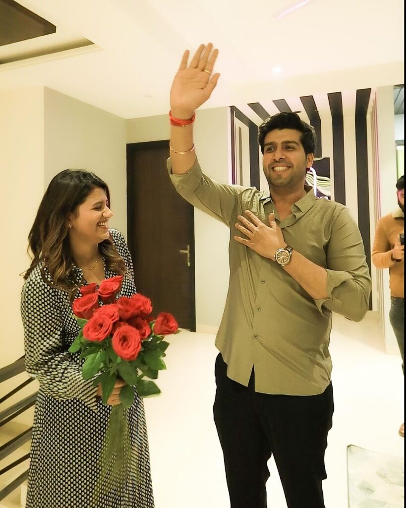 Anjali Arora surprises Boyfriend on his Birthday