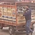 Viral Video: Rinku Singh's Father Goes the Extra Mile Delivering LPG Cylinders