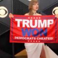 Fact Check: Taylor Swift Grammys 2024 Trump Won Flag Video Debunked