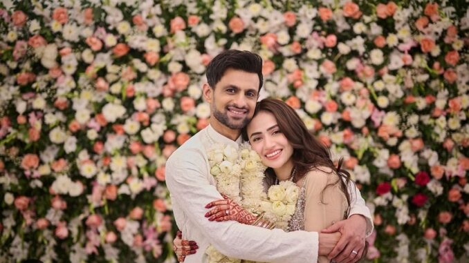 Honeymoon Bliss: Netizens Slam Sana Javed for Cozy Pics with Shoaib Malik
