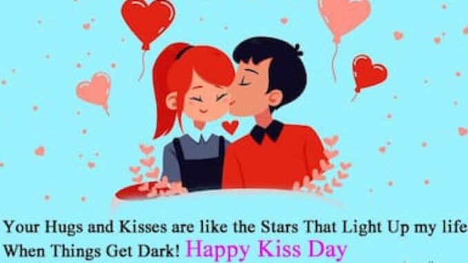 Kiss Day 2024 Wishes, Images, Quotes, SMS, and More for Sharing with Your Beloved