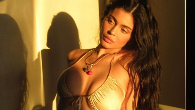 Golden Glow: Kylie Jenner's Sizzling Bikini Shots Set Instagram Ablaze