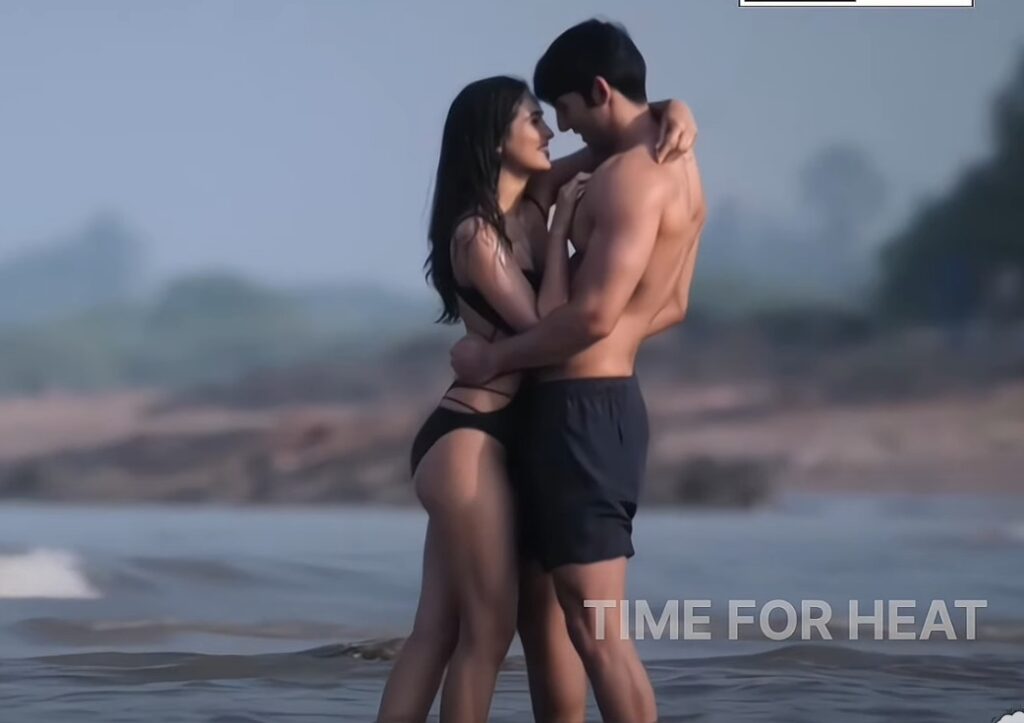  Varun Sood and Namrata Sheth kissing
