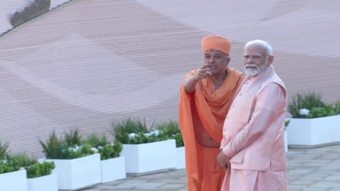 Indian PM Modi inaugurates grand BAPS Hindu temple in Abu Dhabi, UAE