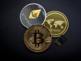 Ripple, Etehereum and Bitcoin and Micro Sdhc Card