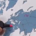 Truth Unfolded: World Map Unveils Actual Country and Continent Proportions