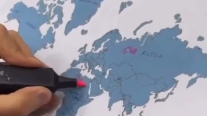 Truth Unfolded: World Map Unveils Actual Country and Continent Proportions