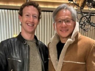 Mark Zuckerberg's Comparison: Jensen Huang Channels Taylor Swift Vibes with Iconic Leather Jacket
