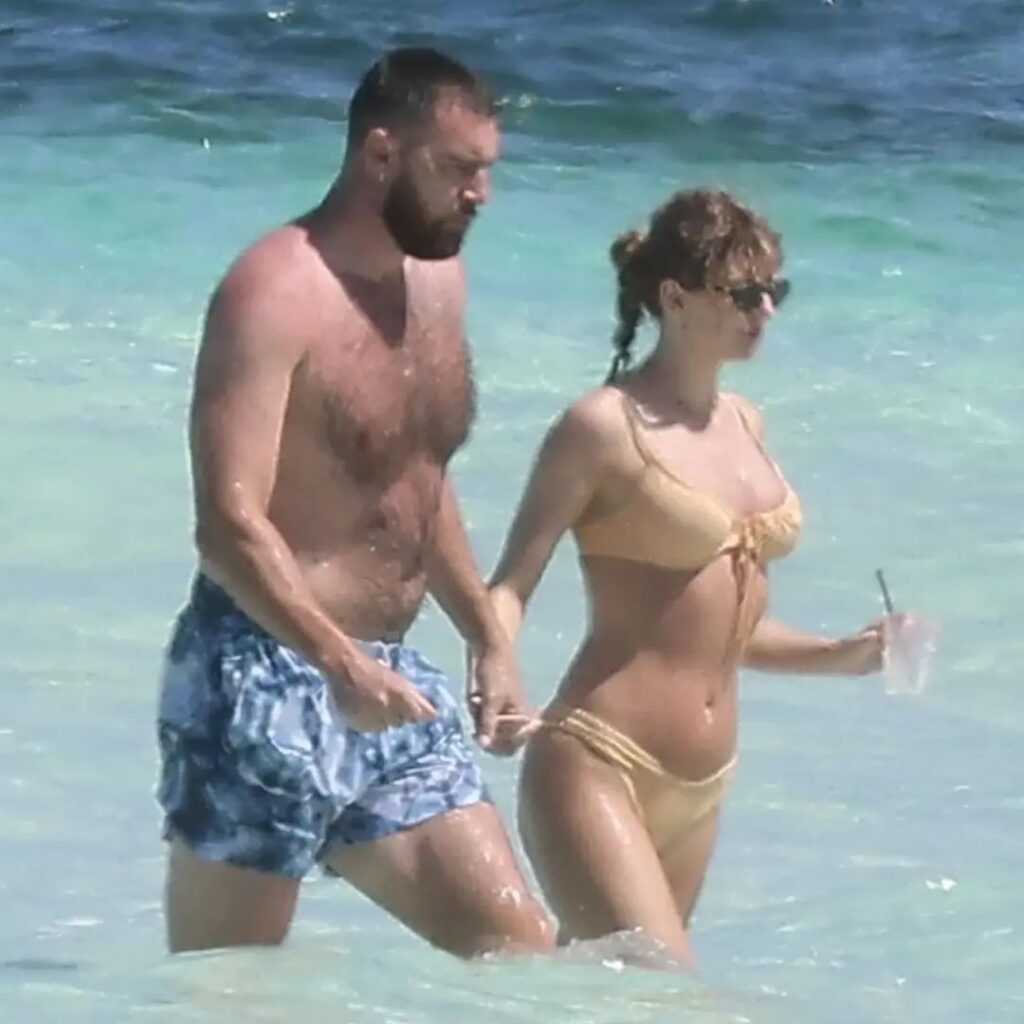 Taylor Swift's Sizzling Bikini Bod Leaves Travis Kelce Breathless on Bahamas Beach