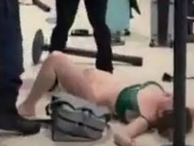 Woman Strips Naked, Craves S*x in Dramatic Scene at Jamaica Airport - Footage Goes Viral