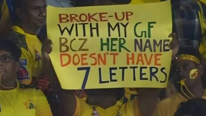 CSK Fan's Public Breakup: Cricket Passion Overpowers Romance