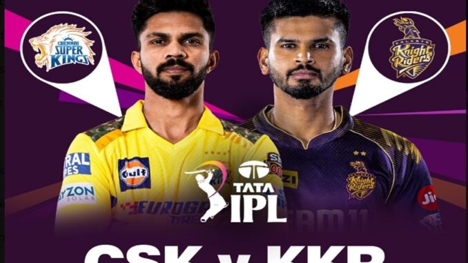 csk vs kkr IPL 2024 live streaming