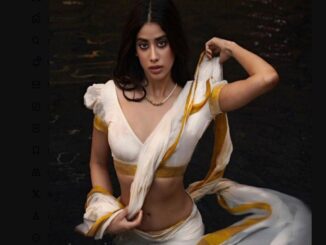 Janhvi Kapoor looks gorgeous in a stunning white pantsuit at an event