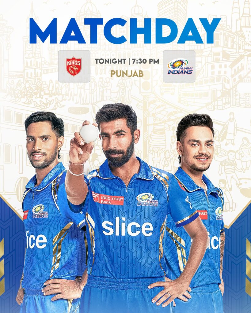 31 matches and Mumbai Indians are ahead with 16 victories with Punjab Kings having 15 wins.