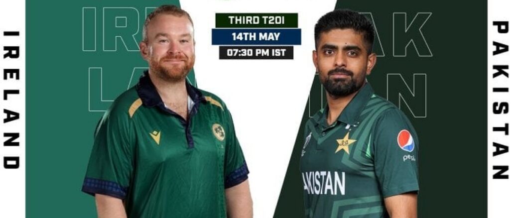 PAK vs IRE 3rd T20 Live: Ten Sports, Tapmad Live Streaming, Scores and Highlights Video