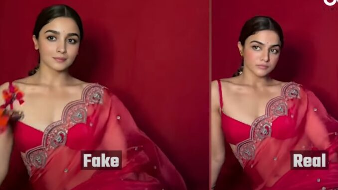 Watch: Alia Bhatt's deepfake on Wamiqa Gabbi's video creates controversy!
