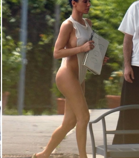 Bianca Censori's Braless Look Steals the Spotlight with Kanye in Italy