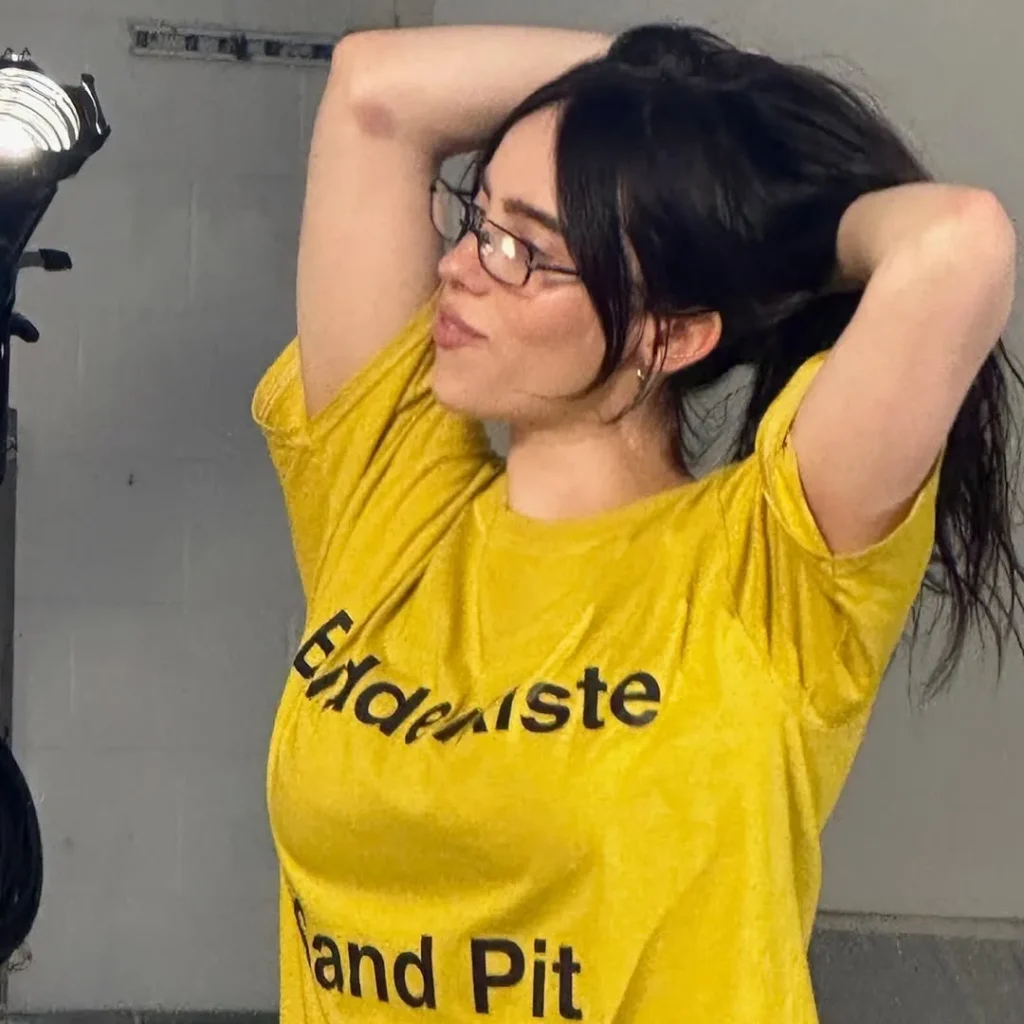 Billie Eilish's unique fashion style,