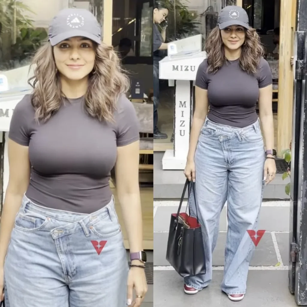 Mrunal Thakur Stuns in Sporty Chic Look at Mumbai Hotspot!