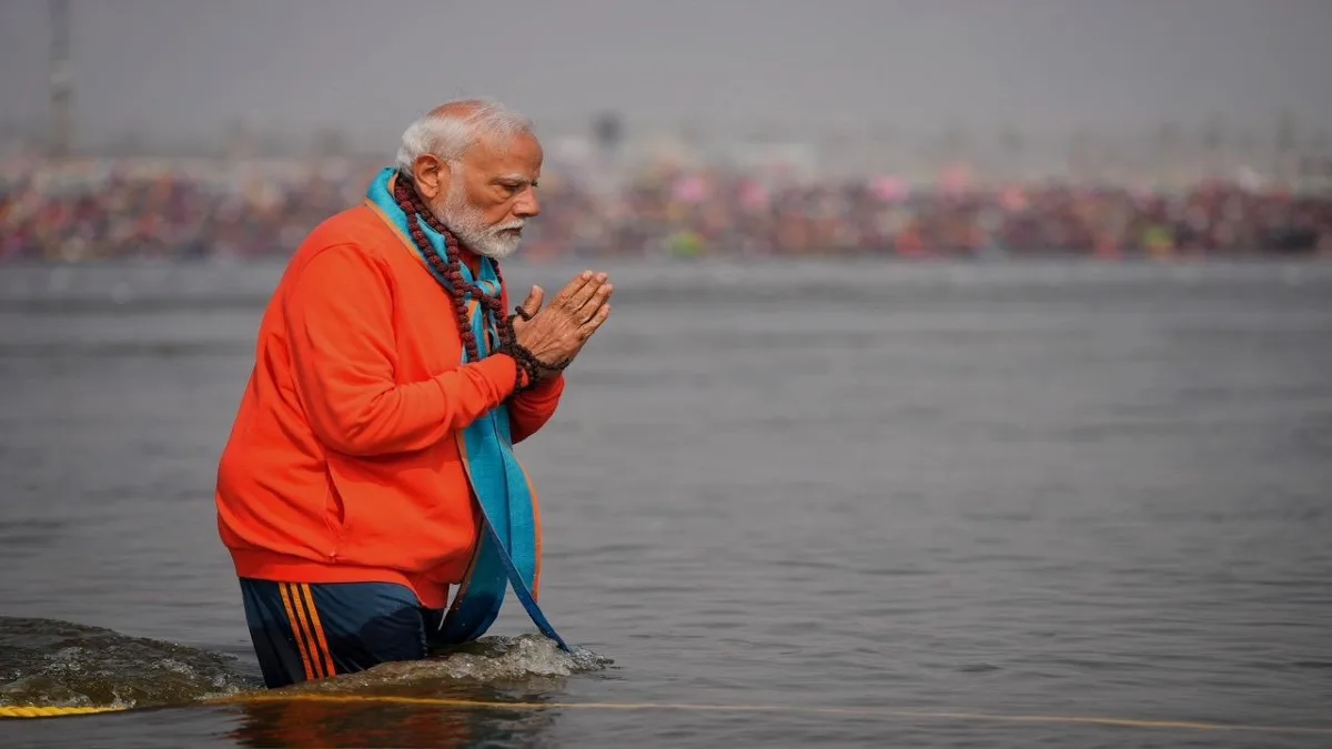 PM Modi Joins Millions of Devotees at the World’s Largest Religious ...